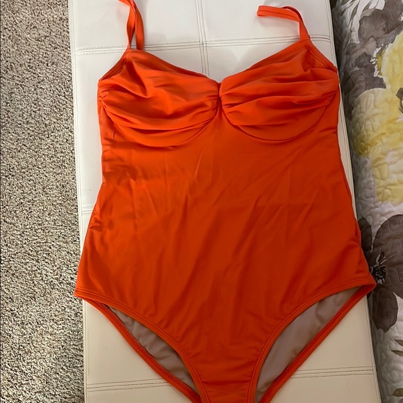 Kona Sol Other - Kona Sol Orange One Piece Swimsuit